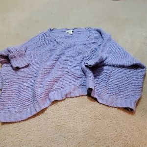 Arden B Crop Top Sweater Size Medium